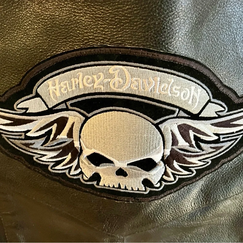 Harley Davidson motorcycle vest